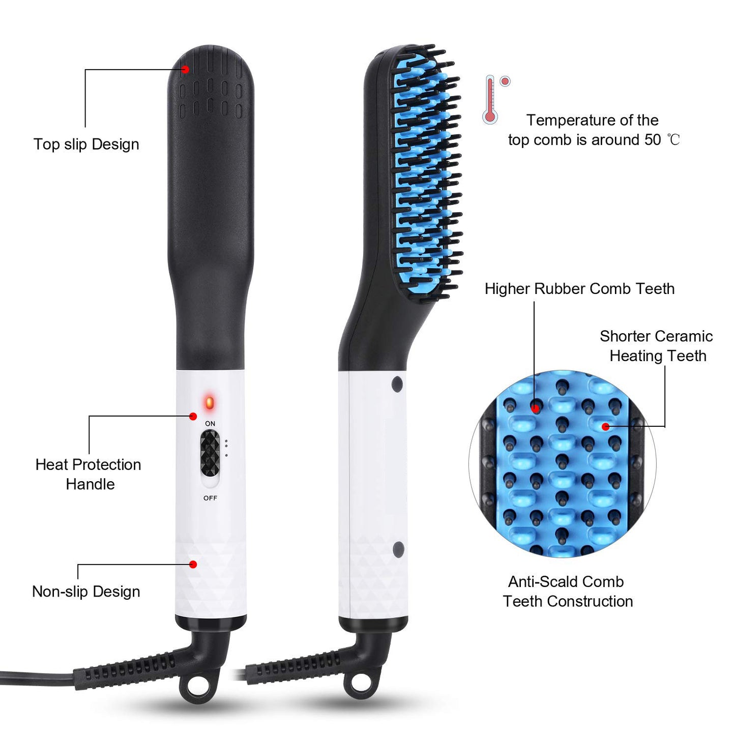 StyleEdge™ Hair & Beard Straightener