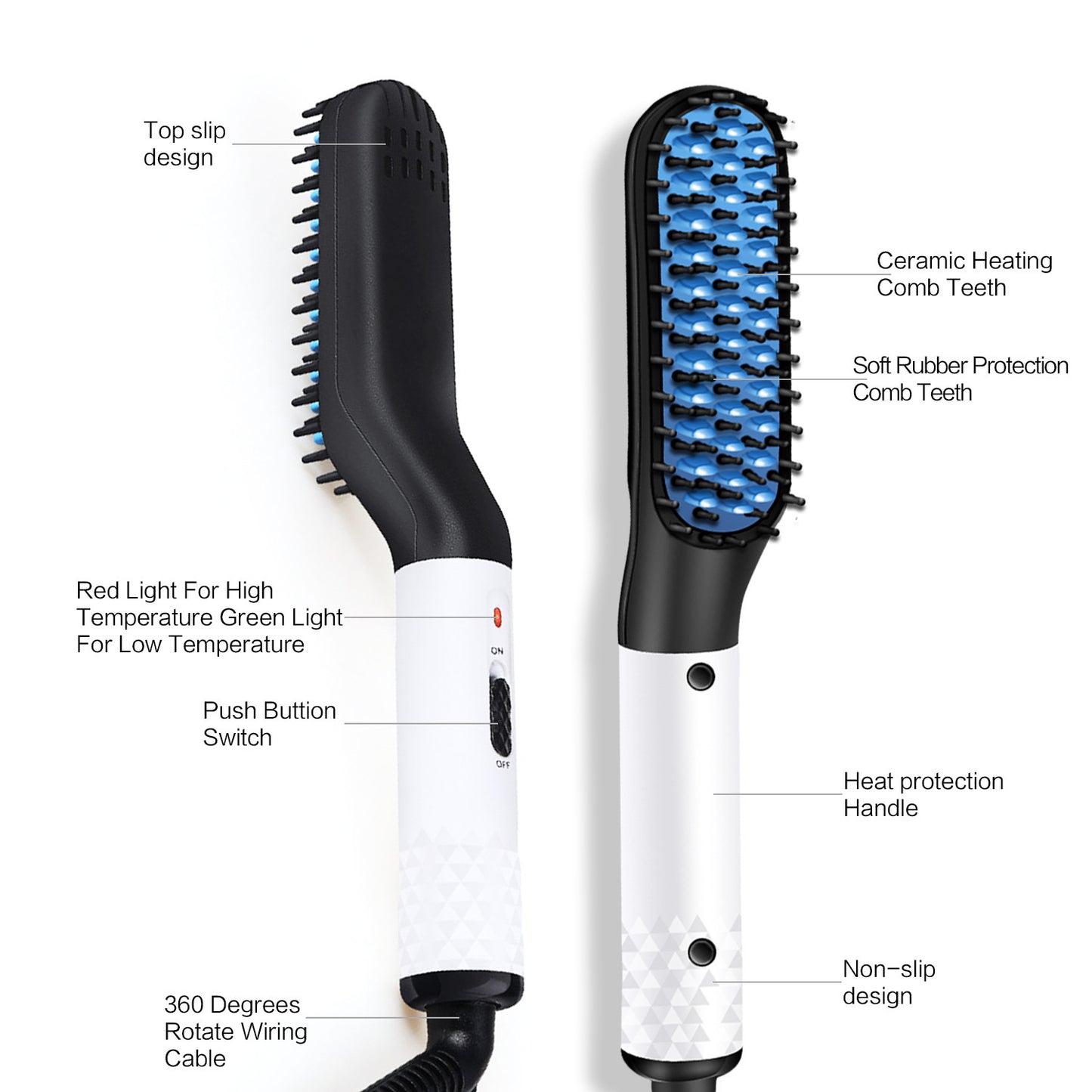 StyleEdge™ Hair & Beard Straightener